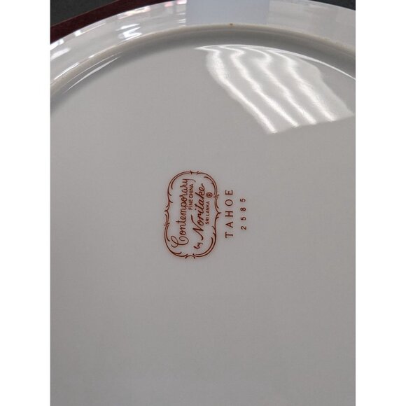 FL11 Yellow Dinner Plates Set of 2 California Gold Flintridge Sylvan China - Picture 11 of 13